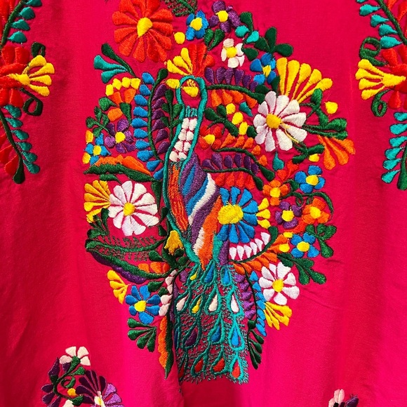 Vibrant Embroidered Dress - Picture 2 of 7